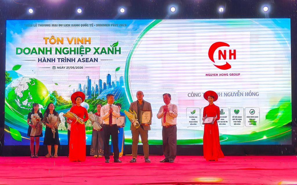 Từ chất lượng đến niềm tin: Nguyễn Hồng nhận danh hiệu “Doanh nghiệp vì người tiêu dùng 2026”